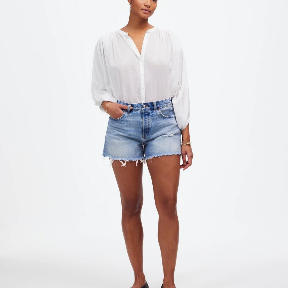 NWT! Madewell Curvy Brynn Short in Hallstead Wash - Size 33